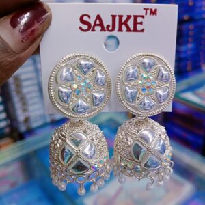 AD stone jhumka Earrings