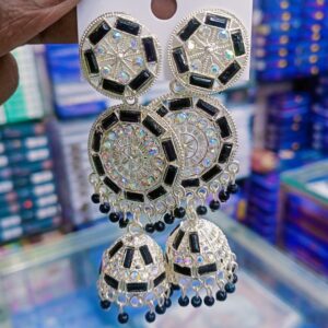 AD stone jhumka Earrings