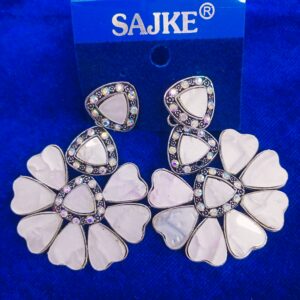 AD stone jhumka Earrings
