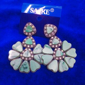 AD stone jhumka Earrings