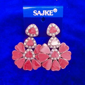 AD stone jhumka Earrings