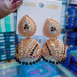 AD stone jhumka Earrings