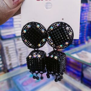 AD stone jhumka Earrings
