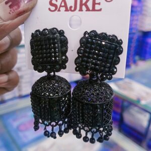 AD stone jhumka Earrings