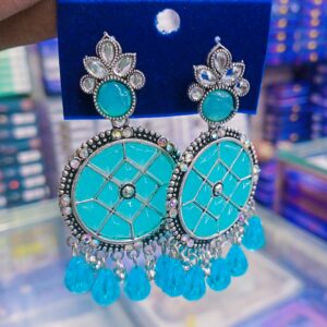 AD stone jhumka Earrings