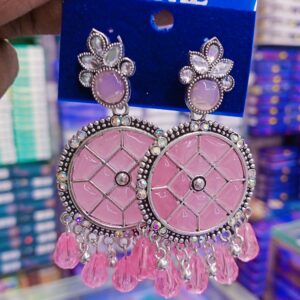 AD stone jhumka Earrings