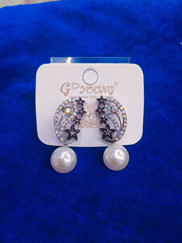 AD Stone Top Earrings for girls