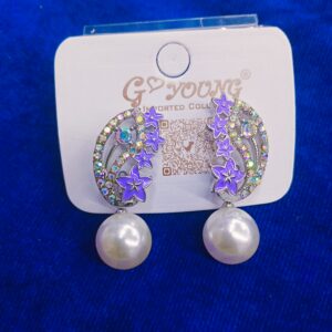 AD Stone Top Earrings for girls