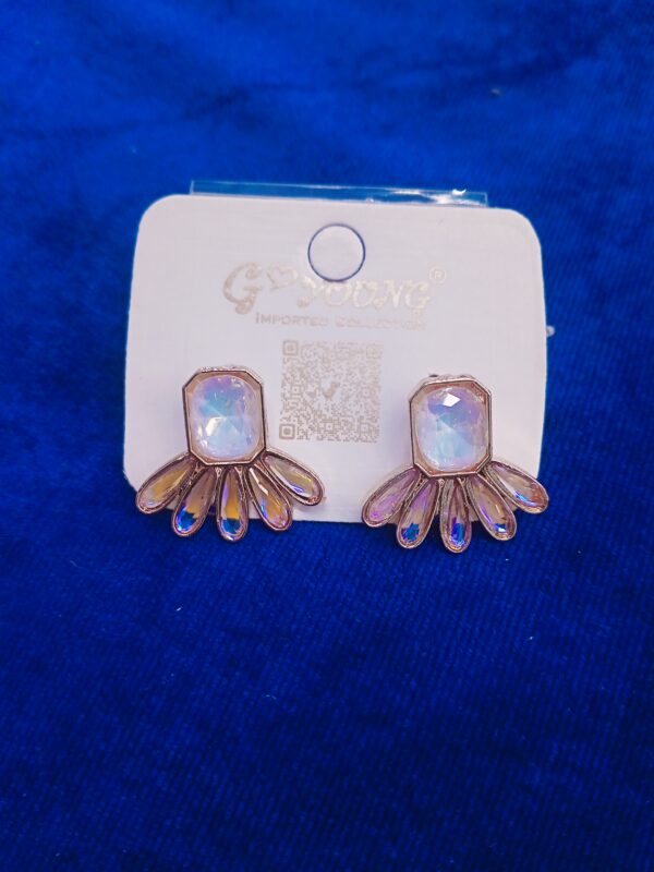 AD Stone Top Earrings for girls