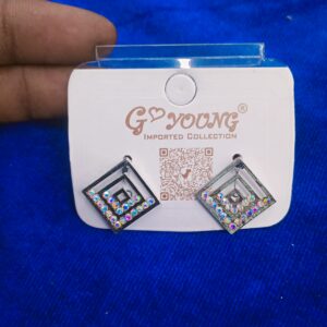 AD Stone Top Earrings for girls