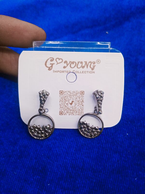 AD Stone Top Earrings for girls