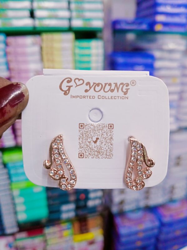 AD Stone Top Earrings for girls