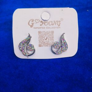 AD Stone Top Earrings for girls