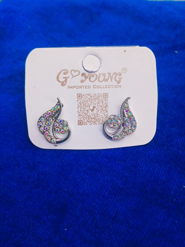 AD Stone Top Earrings for girls
