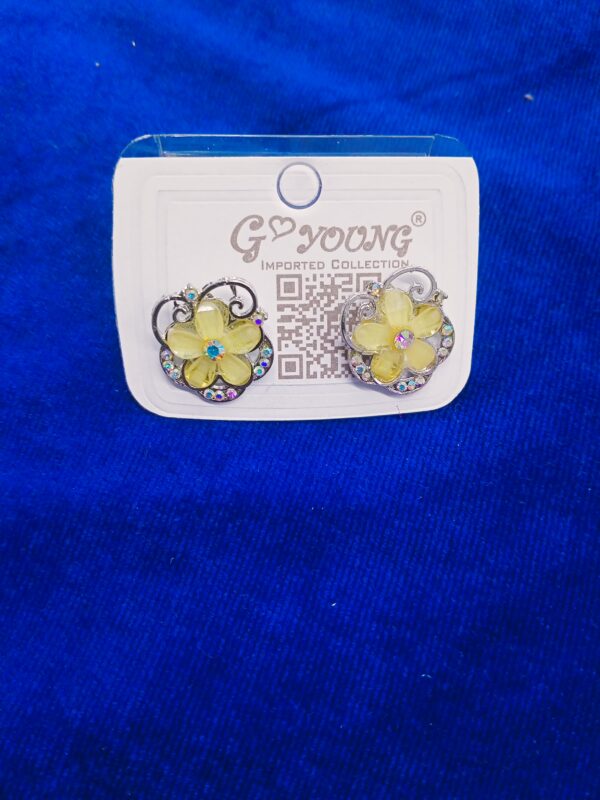 AD Stone Top Earrings for girls