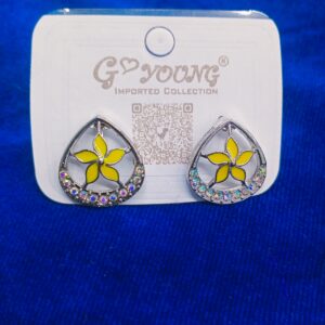 AD Stone Top Earrings for girls