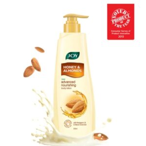 Joy Honey & Almonds Advanced Nourishing Lightweight Body Lotion With Shea Butter For Summers,500ml
