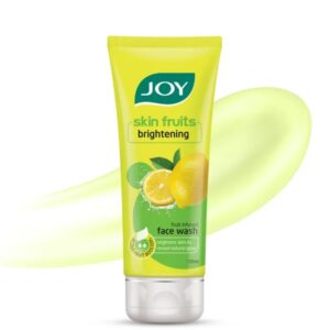 Joy Skin Brightening Lemon Face Wash For Oily Skin Reduces Dark Spots & Oiliness,100ml