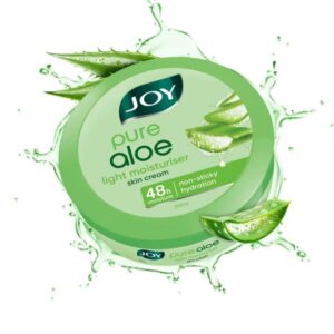 Joy Pure Aloe Vera Light Moisturizer Skin Cream for Face & Body For 48 Hrs Moisturization,200ml