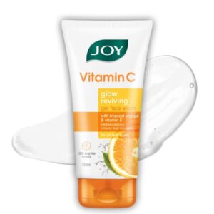 Joy Skin Brightening Vitamin C Face Wash - Fades Dark Spots & Repairs Skin Barrier,150mI