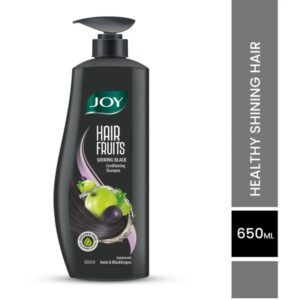 Joy Shining Black Amla Conditioning Shampoo For Long & Strong Hair, 650ml