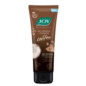 Joy Anti Pollution Exfoliating Coffee Face & Body Scrub For Men & Women, 200g