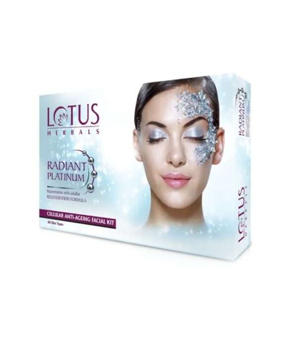 Lotus Herbals Radiant Platinum Cellular Anti-Ageing Kit, 37gm
