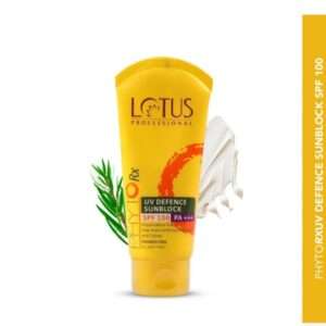 Lotus Herbals Lotus Professional PhytoRx UV Defence Sunblock SPF 100 PA+++, 50gm
