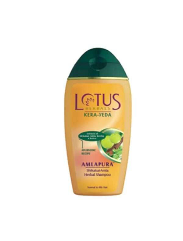 Lotus Herbals Kera Veda Shikakai-Amla Herbal Shampoo, 200ml