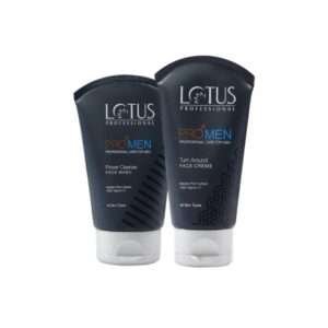 Lotus Professional Promen Turn Around Face Creme & Power Cleanse Wash Combo, 100ml+50gm