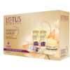 Lotus Herbals Radiant Gold Cellular Glow Facial Kit,170gm