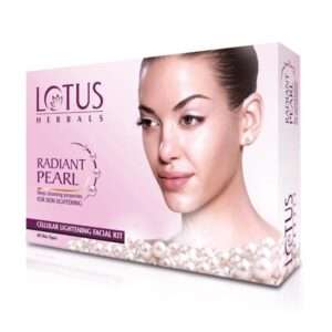 Lotus Herbals Radiant Pearl Cellular Lightening Facial Kit,37g