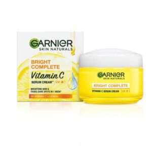 UV Serum Day Cream with Vitamin C for Skin Brightening and Sun Protection, 23g