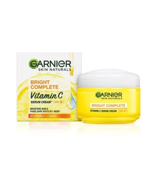 UV Serum Day Cream with Vitamin C for Skin Brightening and Sun Protection, 23g