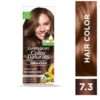 Hair Coloring Creme, Long-lasting, Smoothness ,Shine, Color Naturals, Shade: 7.3 Golden Brown, 55ml+50gm