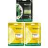 Skin Naturals Pack of 3 Face Serum Sheet Mask - 2 Bright Complete + 1 Charcoal 1 3pcs