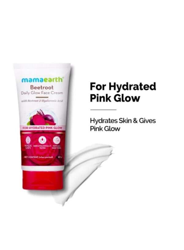 Mamaearth Beetroot Daily Glow Face Cream, 80g