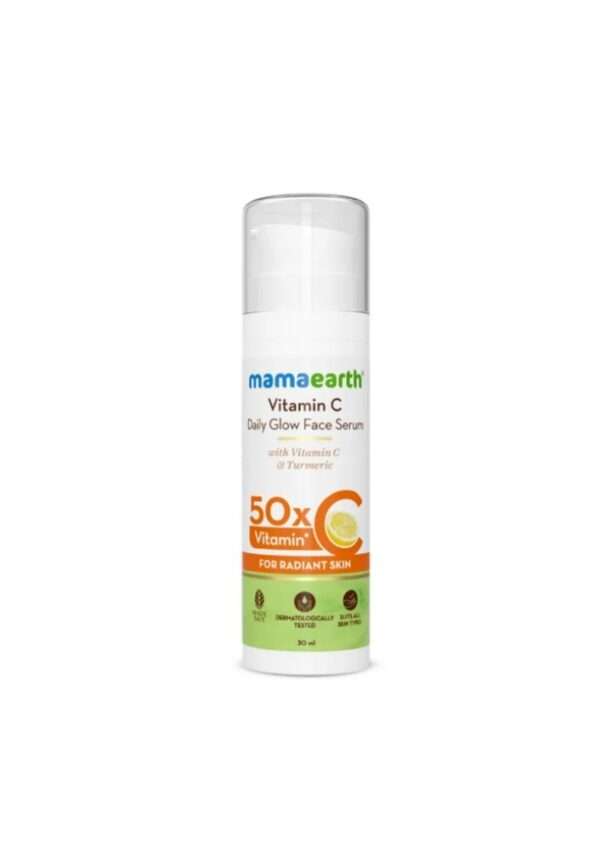 Mamaearth Vitamin C Daily Glow Face Serum, 30ml
