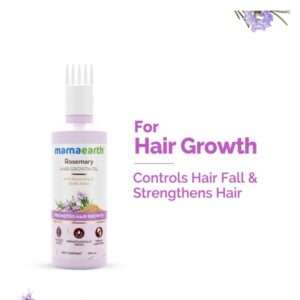 Mamaearth Rosemary Hair Growth Oil With Rosemary & Methi Dana,150mI