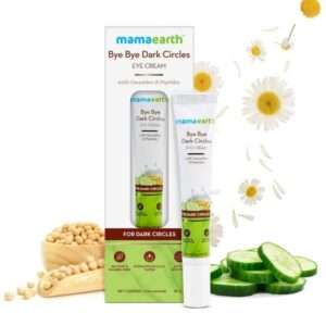 Bye Bye Dark Circle Eye Cream With Cucumber & Peptide For Dark Circles, Nourishes Undereye,20g