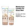 Mamaearth Rice & Niacinamide Face Wash & Oil-Free Moisturizer Combo For Glass Skin