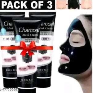 Charcoal Mask Cream pack of 3