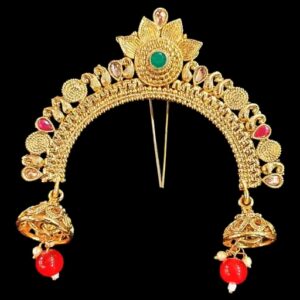 Golden Bridal khopa pin