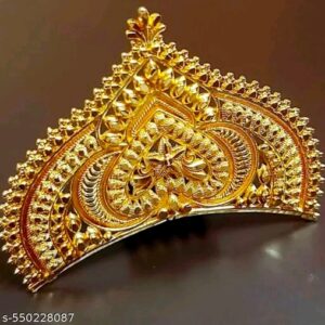 Golden Bridal Mukut