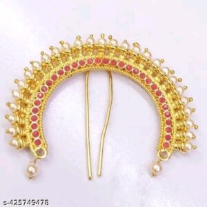 Golden Bridal khopa pin