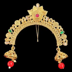 Golden Bridal khopa pin