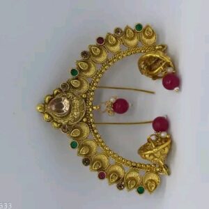 Golden Bridal khopa pin