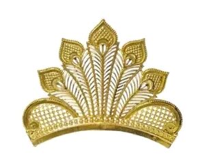 Golden Bridal Mukut