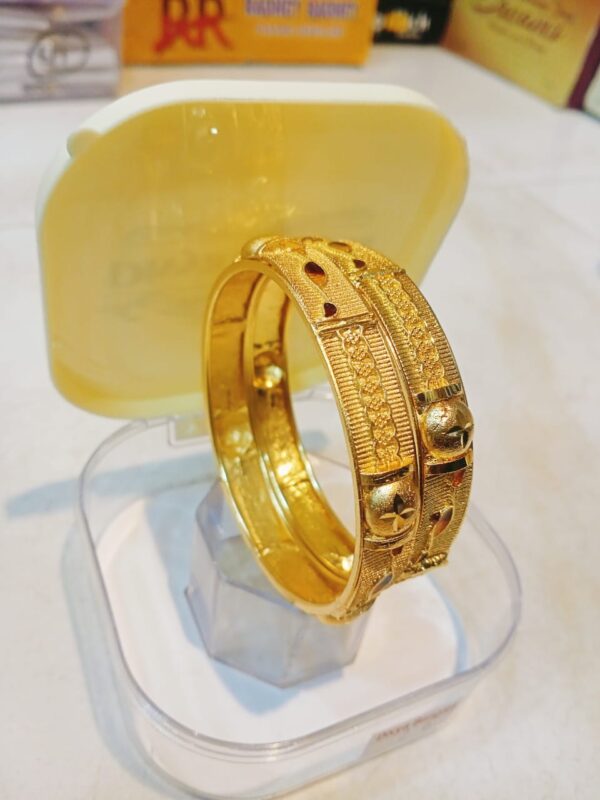 City Gold Bangles Premium