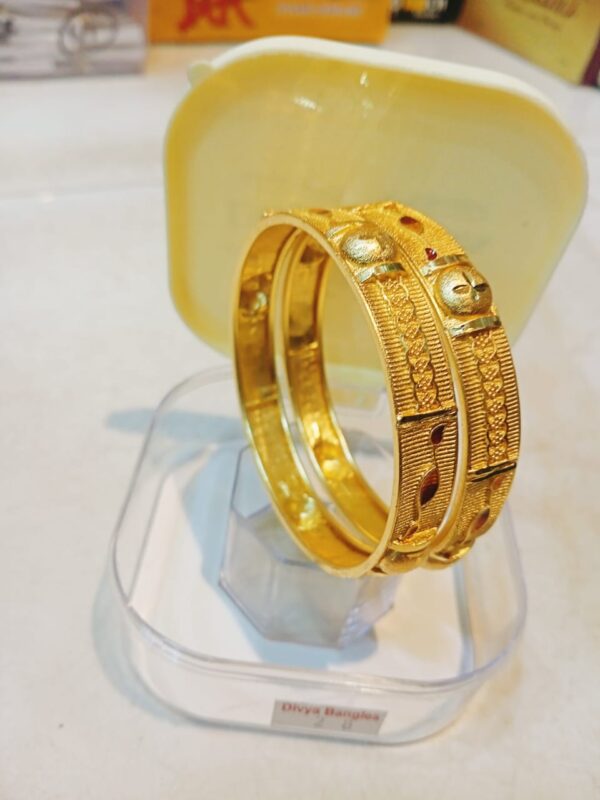 City Gold Bangles Premium